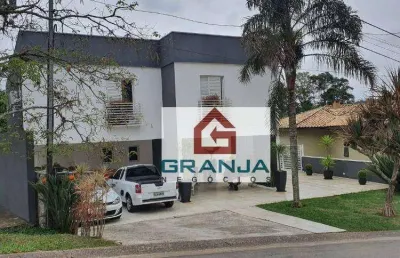 Casa à venda, 620 m² por r$ 3.000.000,00 - granja viana - carapicuíba/sp