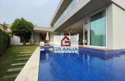 Casa com 4 dormitórios à venda, 561 m² por r$ 3.990.000,00 - granja viana - carapicuíba/sp