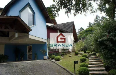 Casa à venda, 380 m² por r$ 1.600.000,00 - granja viana - jandira/sp
