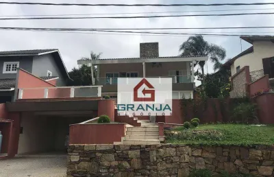 Casa com 3 dormitórios à venda, 420 m² por r$ 1.750.000,00 - granja viana - jandira/sp