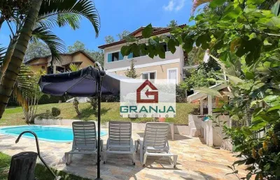 Casa com 4 dormitórios à venda, 400 m² por r$ 2.580.000,00 - granja viana - jandira/sp