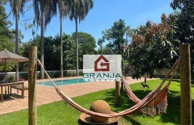 Casa com 5 dormitórios, 650 m² - venda por r$ 4.700.000,00 ou aluguel por r$ 21.250,00/mês - granja viana - cotia/sp