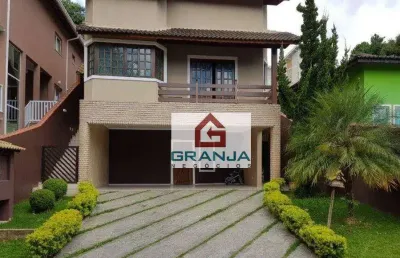 Casa com 4 dormitórios à venda, 11 m² por r$ 1.200.000,00 - granja viana - jandira/sp