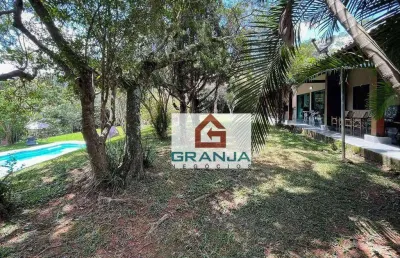 Casa com 3 dormitórios à venda, 590 m² por r$ 3.900.000,00 - granja viana - carapicuíba/sp