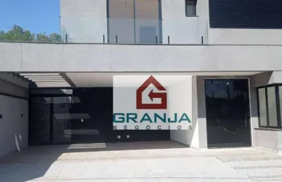 Casa com 4 dormitórios à venda, 439 m² por r$ 3.800.000,00 - granja viana – são paulo ii - cotia/sp