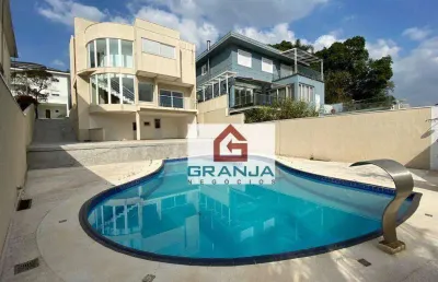 Casa com 4 dormitórios à venda, 250 m² por r$ 2.300.000,00 - granja viana - carapicuíba/sp