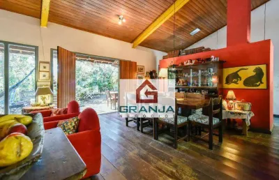 Casa com 4 dormitórios à venda, 230 m² por r$ 1.700.000,00 - granja viana - jandira/sp