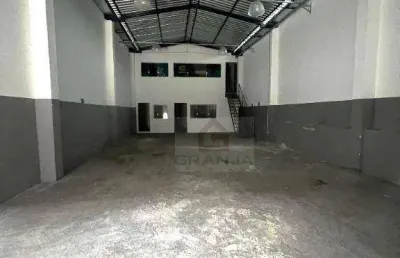 Galpão para alugar, 200 m² por r$ 6.000,00/mês - granja viana - cotia/sp