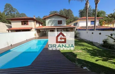 Casa à venda, 380 m² por r$ 1.590.000,00 - granja viana - cotia/sp