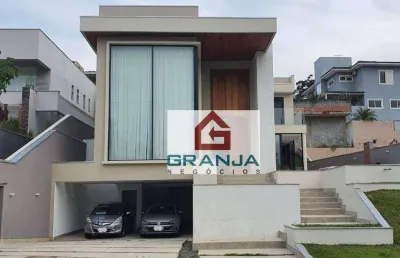Casa com 4 dormitórios à venda, 307 m² por r$ 2.800.000,00 - granja viana - carapicuíba/sp