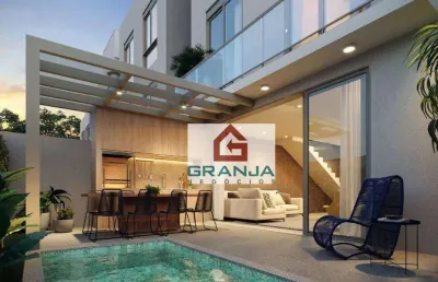 Casa com 4 dormitórios à venda, 168 m² por r$ 1.050.000,00 - granja viana - cotia/sp