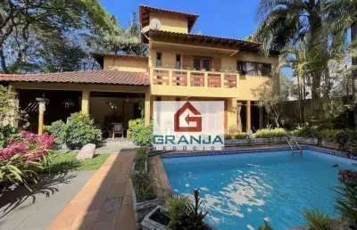 Casa com 4 dormitórios à venda, 481 m² por r$ 1.670.000,00 - granja viana - cotia/sp