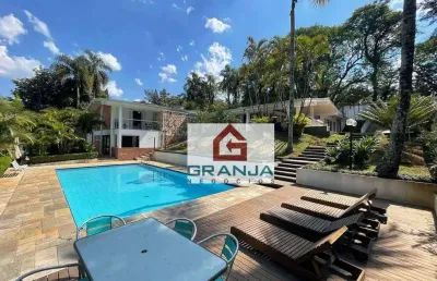 Casa com 4 dormitórios à venda, 850 m² por r$ 2.980.000,00 - granja viana - cotia/sp