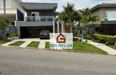 Casa com 4 dormitórios, 420 m² - venda por r$ 2.600.000,00 ou aluguel por r$ 16.252,00/mês - granja viana - jandira/sp