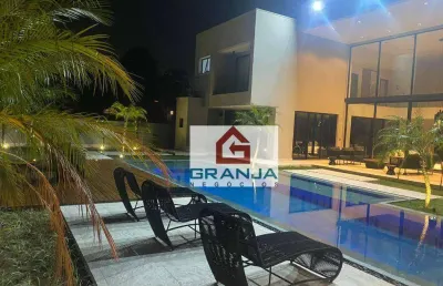 Casa com 5 dormitórios à venda, 850 m² por r$ 9.700.000,00 - granja viana – são paulo ii - cotia/sp