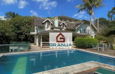 Casa com 4 dormitórios à venda, 562 m² por r$ 2.800.000,00 - granja viana - carapicuíba/sp