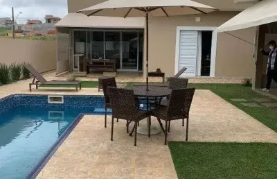 Casa com 3 dormitórios à venda, 260 m² por r$ 1.350.000,00 - central park residence club - vargem grande paulista/sp