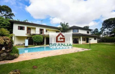Casa com 4 dormitórios à venda, 700 m² por r$ 2.600.000,00 - granja viana - jandira/sp
