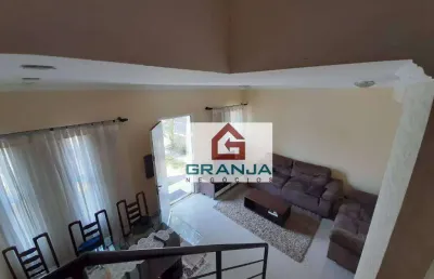 Casa com 3 dormitórios à venda, 96 m² por r$ 585.000,00 - granja viana – residencial viva vida - cotia/sp