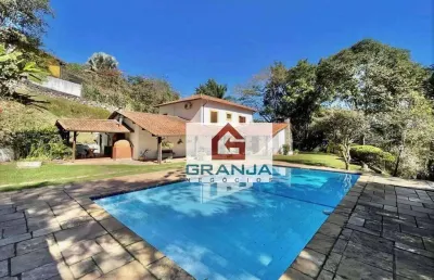 Casa com 4 dormitórios à venda, 478 m² por r$ 1.600.000,00 - vila real moinho velho - embu das artes/sp