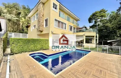 Casa com 4 dormitórios à venda, 494 m² por r$ 1.850.000,00 - transurb - itapevi/sp