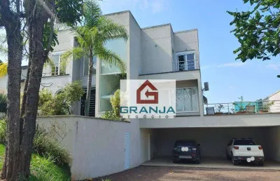 Casa com 4 dormitórios à venda, 450 m² por r$ 3.300.000,00 - granja viana - cotia/sp