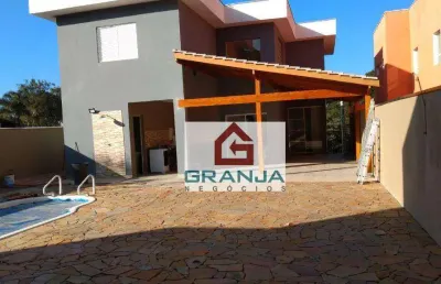 Casa com 4 dormitórios à venda, 240 m² por r$ 1.200.000,00 - villa rica - vargem grande paulista/sp