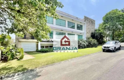 Casa com 6 dormitórios à venda, 1200 m² por r$ 5.500.000,00 - granja viana - carapicuíba/sp
