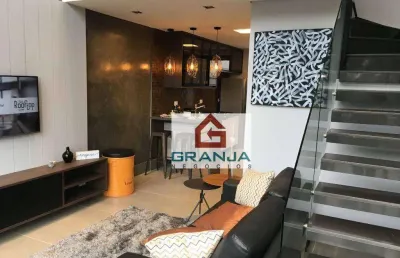 Triplex com 03 suítes à venda, 125 m² por r$ 920.000 - granja viana - cotia/sp