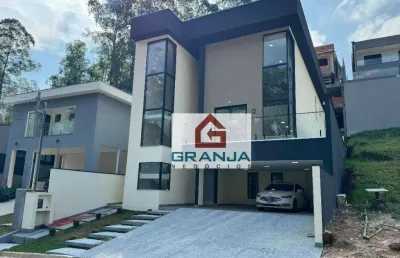 Casa moderna e clean com 03 suítes e piscina na aldeia da serra - barueri