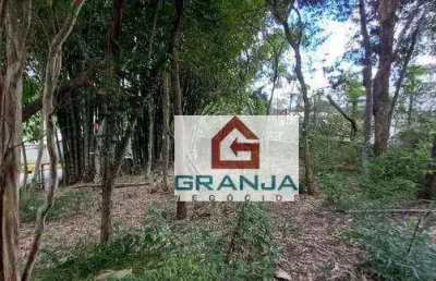 Terreno alto padrão à venda, 800 m² por r$ 1.280.000 - granja viana / palos verdes - cotia/sp