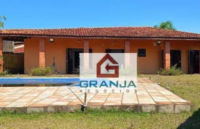 Casa com 4 dormitórios à venda por r$ 450.000 - juréia - iguape/sp