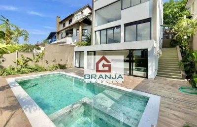Casa com 4 dormitórios à venda, 484 m² por r$ 3.680.000,00 - são paulo ii - cotia/sp