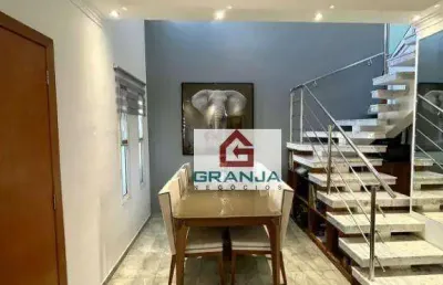 Casa impecável com 3 dormitórios/01 suíte à venda, 110 m² por r$ 660.000 - paisagem renoir - cotia/sp