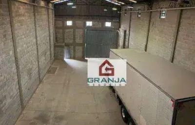 Galpão para alugar, 300 m² por r$ 7.000/mês - jardim são vicente - cotia/sp