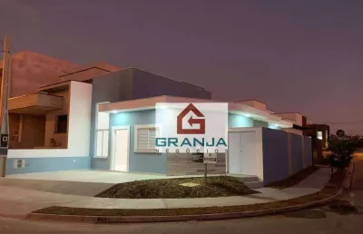 Linda e nova casa terrea c/ 3 dormitórios/01 suíte à venda por r$ 636.000 - horto florestal villagio - sorocaba/sp