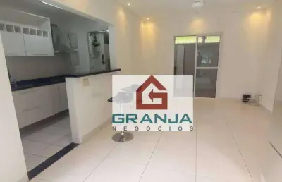 Casa com 2 suítes e closet à venda, 74 m² por r$ 450.000 - granja viana - residencial viva vida - cotia/sp