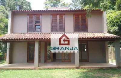 Casa com 3 dormitórios/01 suíte,  200 m² - venda por r$ 1.200.000 ou aluguel por r$ 6.500/mês - chácara do refúgio - carapicuíba/sp