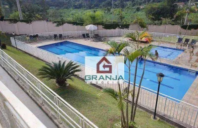 Apartamento com 2 dormitórios à venda por r$ 244.000,00 - jardim petrópolis - cotia/sp