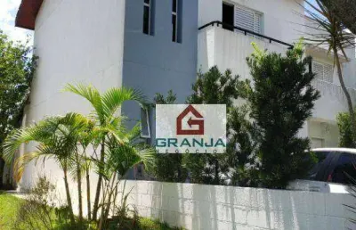 Belíssima casa com 3 dormitórios/01 suíte  à venda, 110 m² por r$ 720.000 - paisagem renoir - cotia/sp