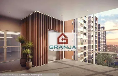Apartamento garden (na planta) com 2 dormitórios à venda por r$ 550.000 - granja viana - cotia/sp