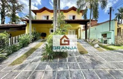 Casa no cond. são paulo ii com 4 dormitórios à venda, 753 m² por r$ 3.500.000 - são paulo ii - cotia/sp