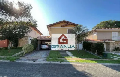 Aconchegante casa com 4 dormitórios (2 suítes), armários, piscina, clube à venda, 360 m² por r$ 1.500.000 - são paulo ii - cotia/sp