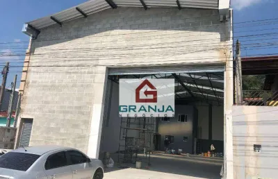 Excelente oportunidade de galpão para alugar, 320 m² por r$ 7.000/mês - granja viana - cotia/sp