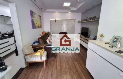 Ótima oportunidade de imóvel com 3 dormitórios (1 suíte) à venda por r$ 535 - granja viana - paisagem renoir - cotia/sp