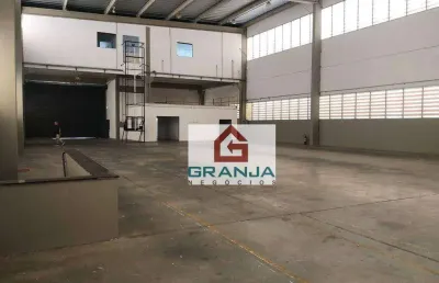 Excelente galpão em condomínio industrial para alugar, 1200 m² por r$ 33.298/mês - parque industrial san josé - cotia/sp