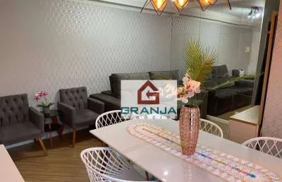 Lindo apartamento com 2 dormitórios à venda por r$ 290.000 - parque frondoso - cotia/sp