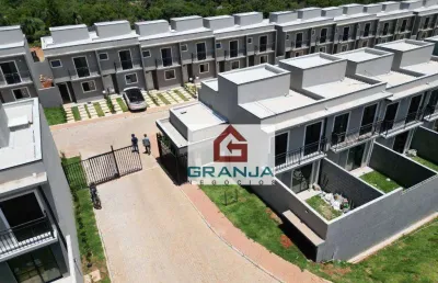 Lançamento com 3 dormitórios (1suíte), quintal, áreas de lazer! à venda, 77 m² por r$ 440.000 - chácara ondas verdes - cotia/sp