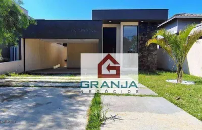 Sobrado dos sonhos a 20 minutos da granja, com r$60 mil em planejados! venda - 300 m² por r$ 1090.000 - granja cristiana - vargem grande paulista/sp