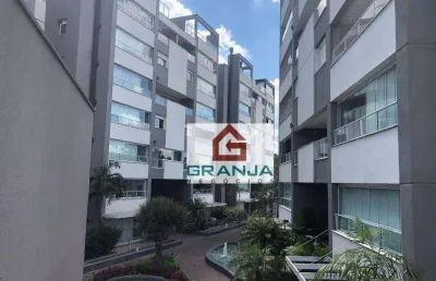 Lindo apartamento com 3dorms/2sts, gourmet, planejado, 110 m² - venda por r$ 1.450.000 ou aluguel por r$ 9.000/mês - parque frondoso - cotia/sp